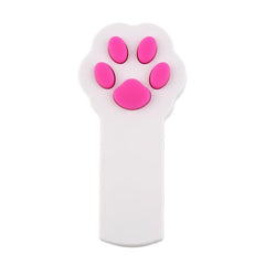 2 Colors Creative Cat Claw Shape Beam Interactive Laser Pointer Pet Cat Dog Exercise Amusement Playing Toy Laser Pointer